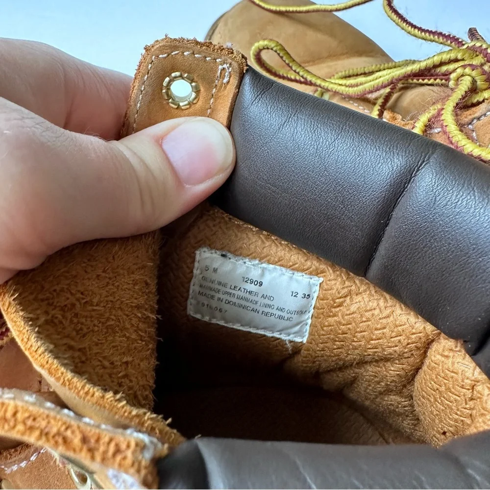 Timberland premium lace up boots